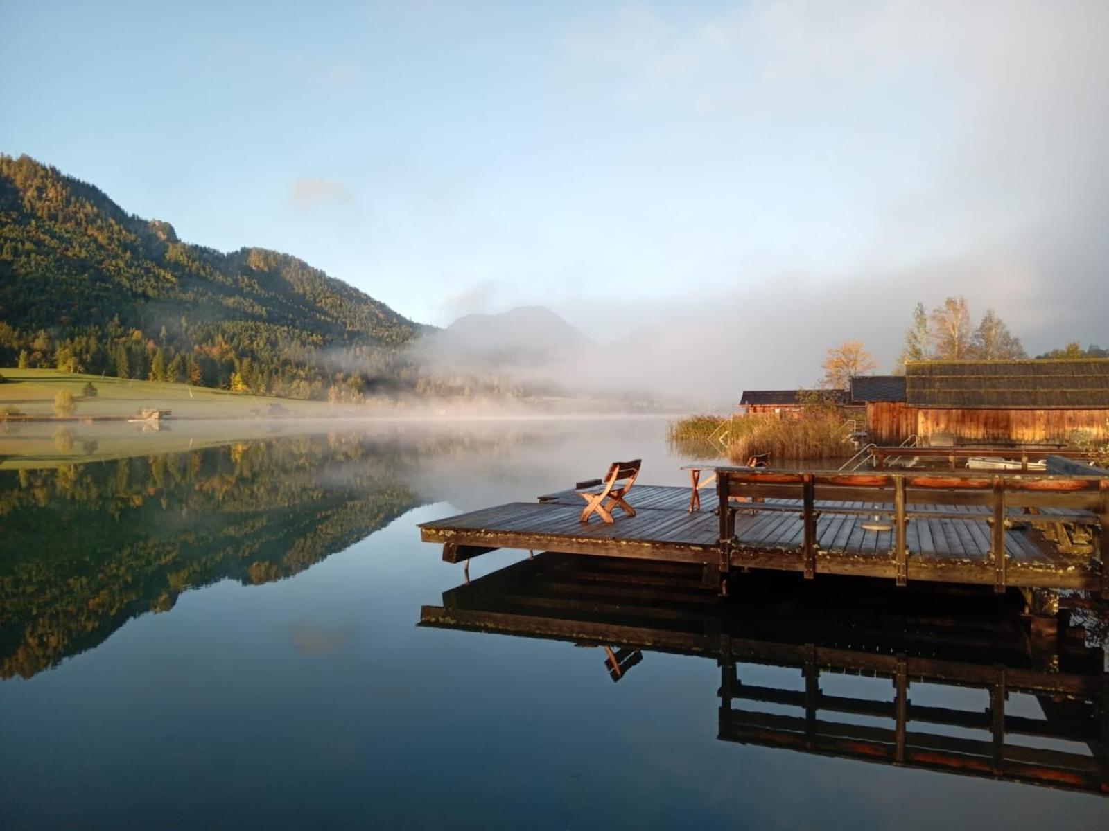 Seehotel & Seeapartments Kaerntnerhof- Direkt Am See! Weissensee Exteriör bild